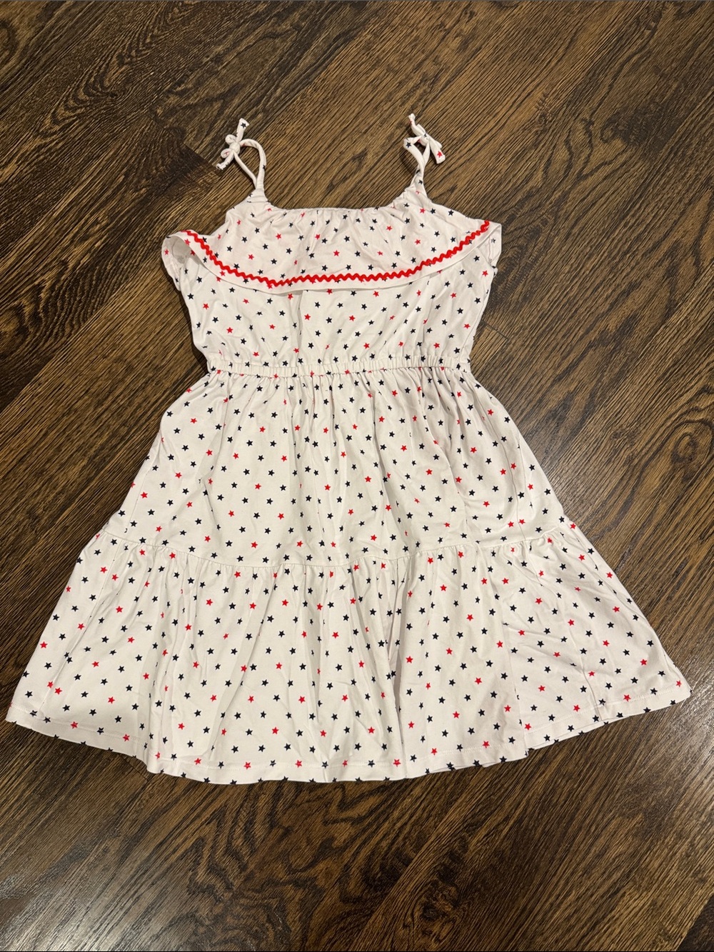 Janie and Jack 4th of July Star Sundress